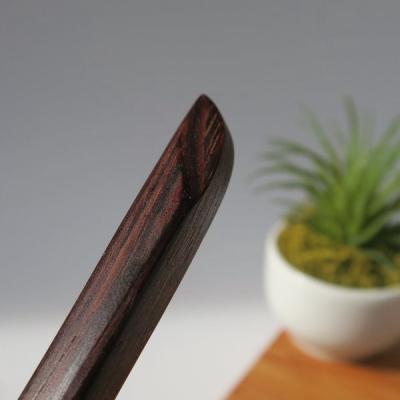 ふるさと納税 小牧市 木製かんざし リーフ型 標準サイズ (タガヤサン) [195S28-03] |  | 02