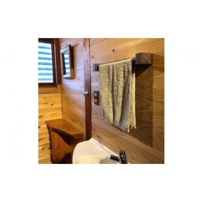 ふるさと納税 宗像市 木の存在感がある「タオルかけ」(材料:職人おまかせ)【GOOD WOOD WORKS】_HA0431