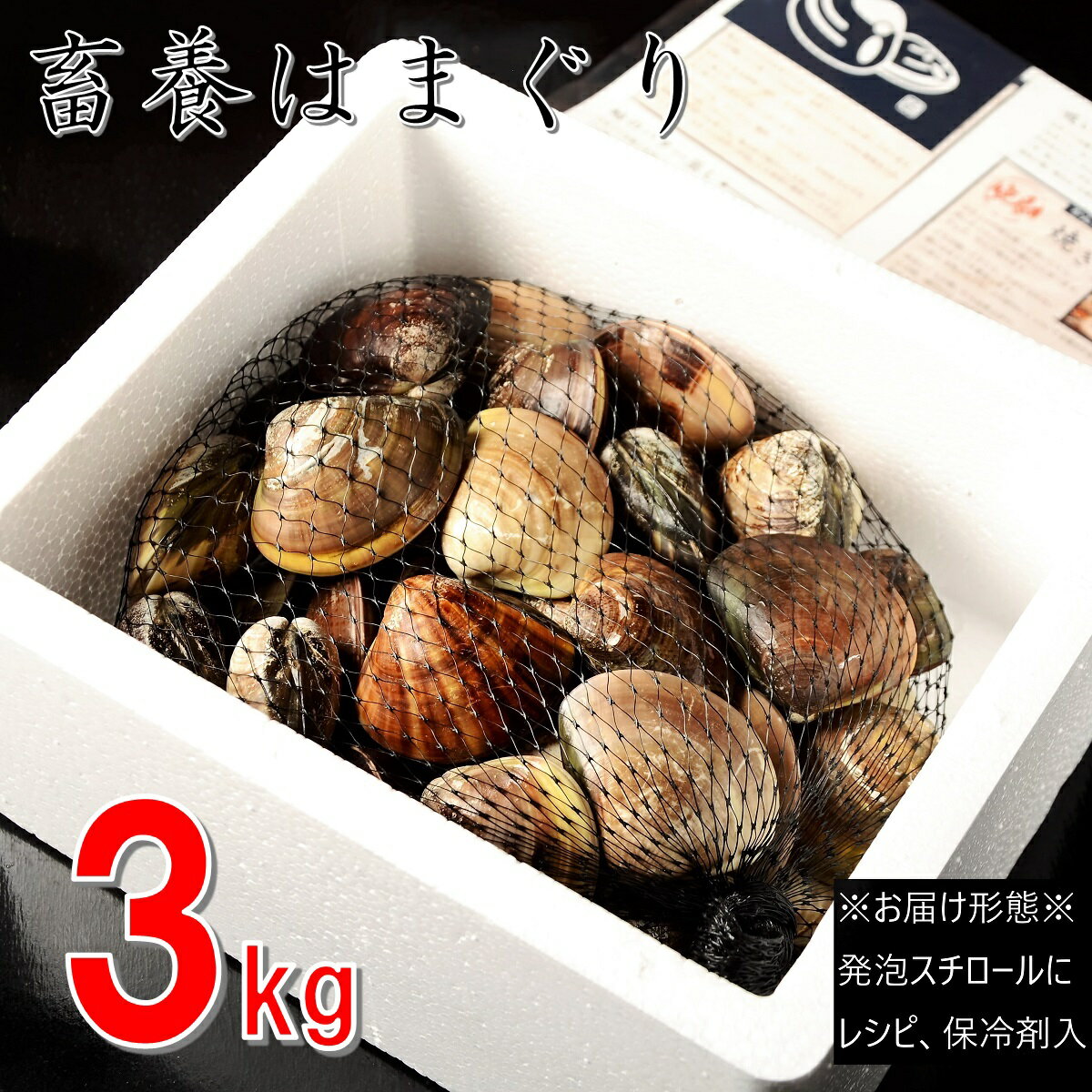 【ふるさと納税】 桑名はまぐり屋　蓄養はまぐり　3年～6年もの　3kg