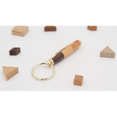 ふるさと納税 日南町 寄木のキーホルダー・チェック |  | 02