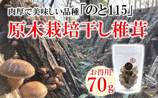 干し しいたけ 原木 栽培 高級 ブランド 椎茸 70g 肉厚 大型 美味 のと115 乾物 乾燥 だし 出汁 旨味 旨み 煮物 炒め物 鍋 お鍋 味噌汁 みそ汁 お味噌汁 おみそ汁 美味しい おいしい 北陸 石川 能登 干ししいたけ しいたけ 椎茸 シイタケ 原木しいたけ 送料無料 ふるさと納税 乾燥 石川県 羽咋 能登 災害復興 復興支援