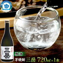 【ふるさと納税】原酒三岳　720ml×1本 | 芋焼酎 屋久島 鹿児島 三岳酒造 お取り寄せ 本格焼酎 芋 お酒 地酒 ご当地 送料無料