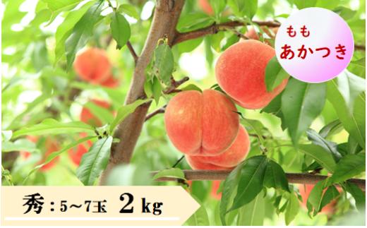 08-08-001　もも(あかつき)2kg