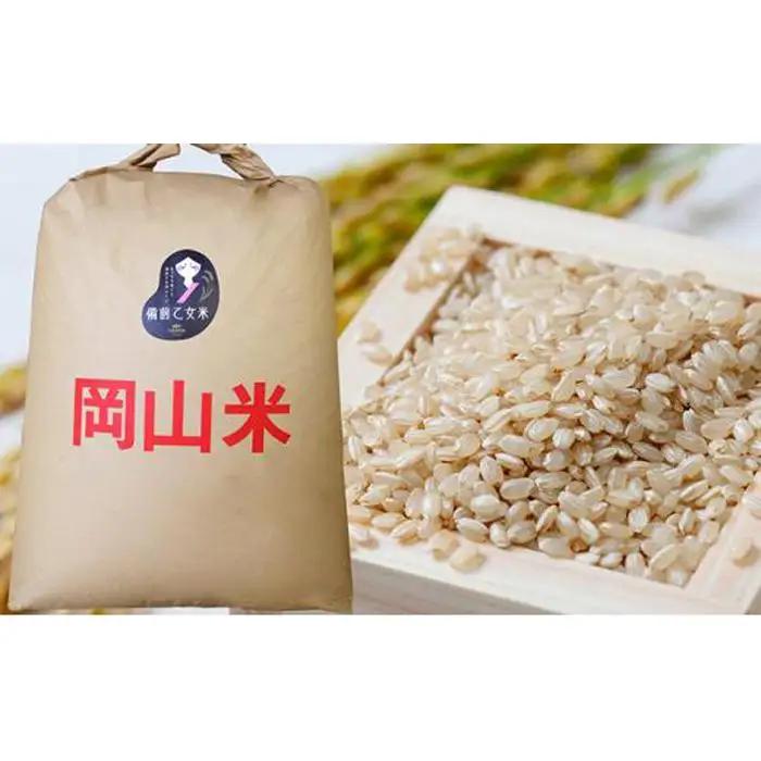 令和8年産 石原果樹園の備前乙女 米  玄 米  30kg （30kg×1袋）