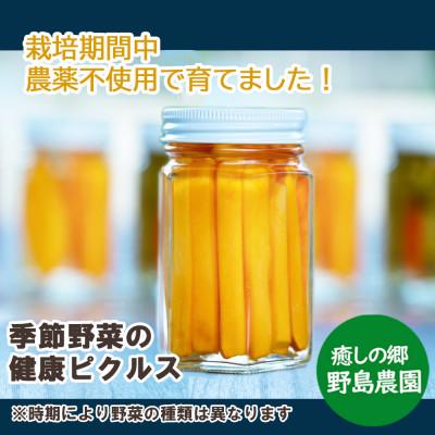 ふるさと納税 東久留米市 【東京都東久留米市】季節の野菜を詰め込んだ健康ピクルス 150g×1本