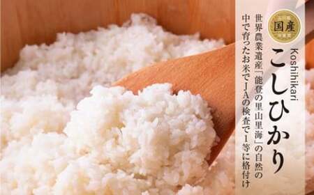 米 能登米 コシヒカリ 5kg 4袋 計20kg