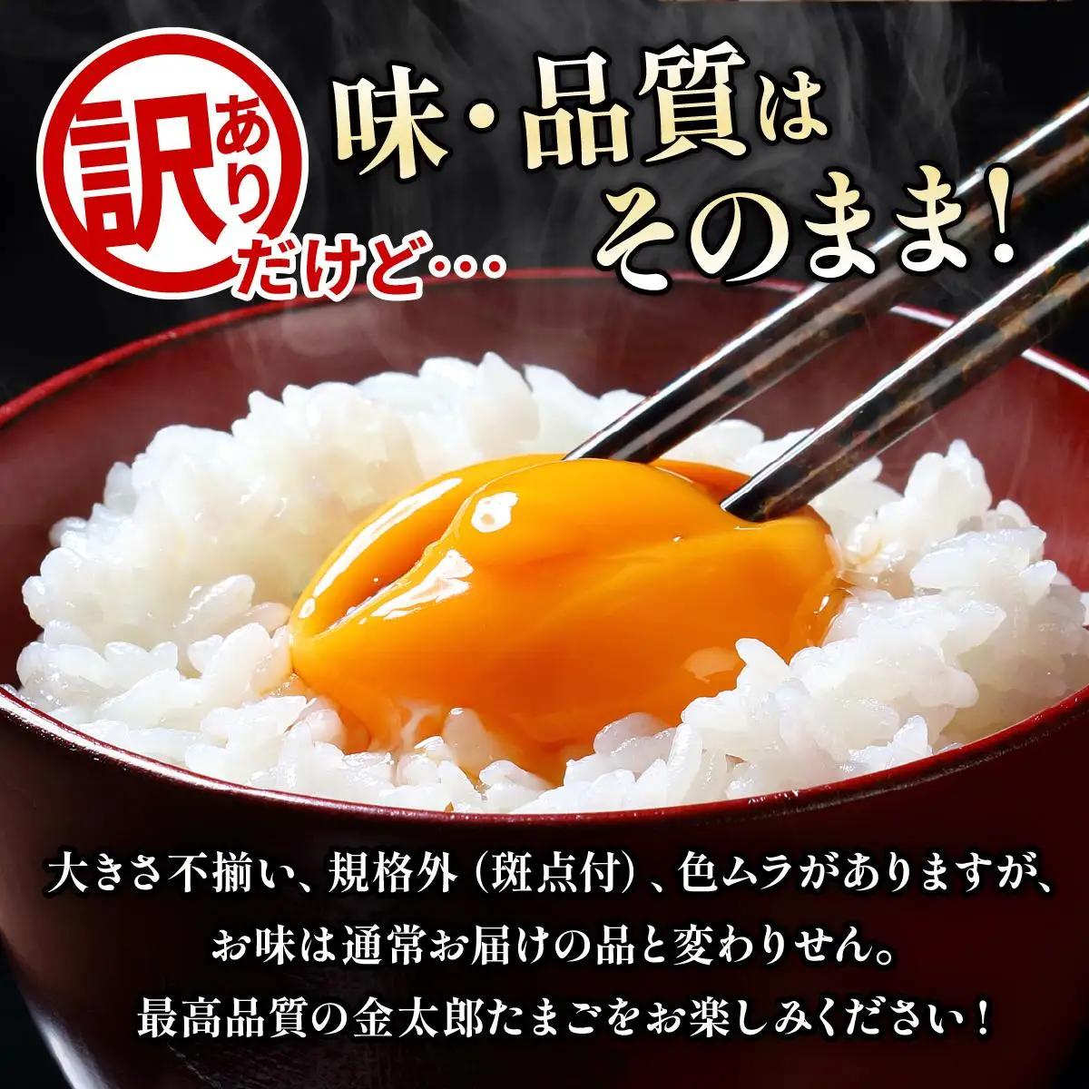  【訳あり】鮮度AA級の世界最高ランク 金太郎卵 平飼い たまご 24個（6個×4パック）|卵 玉子 鶏卵 地鶏 ブランド鶏 産地直送 新鮮 濃厚 卵かけご飯 わけあり ワケあり 冷蔵 送料無料 福岡