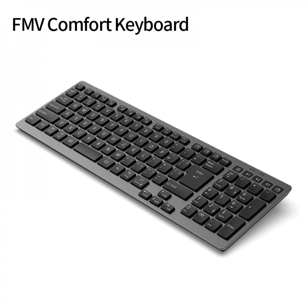 テンキー付きワイヤレスキーボード FMV Comfort Keyboard KB800【kw0253-0007】