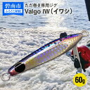 【ふるさと納税】ただ巻き 専用 ジグ Valgo バルゴ IW イワシ 60g フォールスピードはタングステン並み ショアジギング メタルジグ タイラバ 鯛ラバ ルアー ジギングライトジギング カブラ カブラヘッド 釣り 釣り具