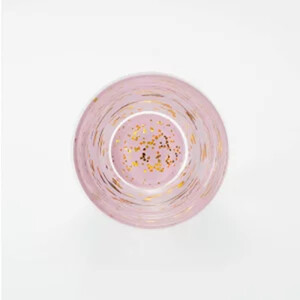 みよし漆器本舗 紀 州塗り ぬりもん de Verre 冷酒グラス きらり 単品 ピンク 100ml