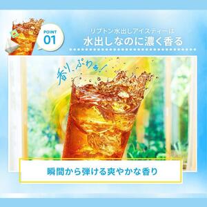 リプトン　水出しアイスティー　ルイボス＆ライチティー　ティーバッグ　10袋　飲料 お茶 紅茶 ティー 水出し 飲み比べ