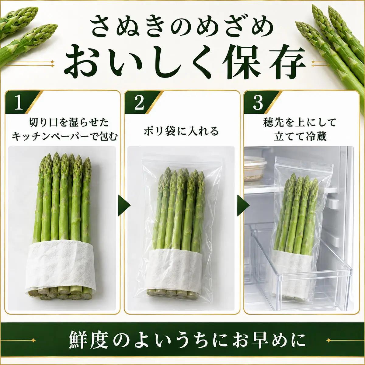 さぬきのめざめ アスパラガス 夏芽 香川県産 さぬきのめざめ【約1.5kg】