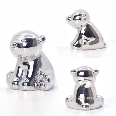 ふるさと納税 南アルプス市 純プラチナ製(Pt999) 『くま』オブジェ |  | 01