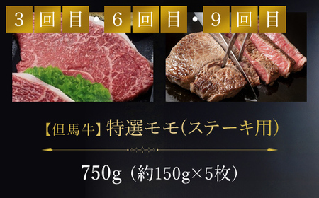 【特選但馬牛定期便】～赤身肉のヘルシーな旨み９回～ AS1NEA1