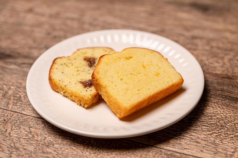 バニラレモン、紅茶といちじくのパウンドケーキ