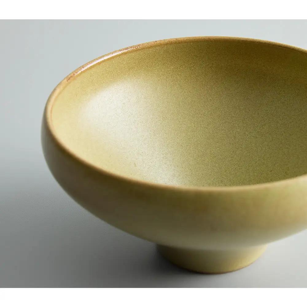 Tableware Deep Bowl Curveペアセット14cm 鶯