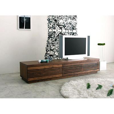 ふるさと納税 大川市 大川家具 ジャギー 180 テレビボード ウォールナット 台輪 【野中木工所】