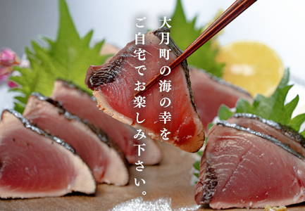 鮮度抜群 高知県産 藁焼きカツオたたき 個食パック 約200g 宗田節だし醤油の素＆ゆず胡椒付き