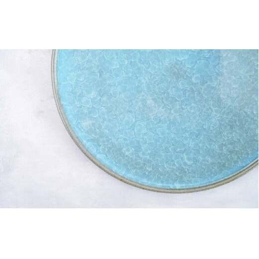 有田焼 貫入23cmプレート【梶原大敬 茂正工房】食器 うつわ 器 皿 青磁 食器 作家 A30-538_イメージ4