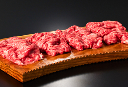 【定期便6回】【牧場直送】佐賀産黒毛和牛 至福のきりおとし1kg：C131-006