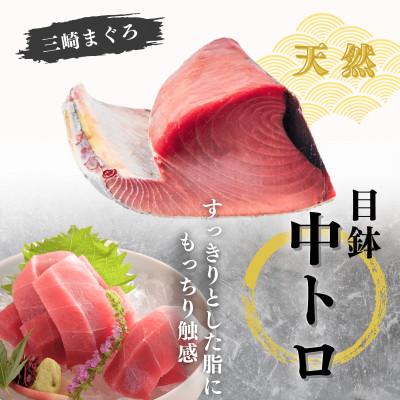 ふるさと納税 三浦市 【至福のひと時】天然目鉢まぐろ 1kg(大トロ200g,中トロ400g,赤身400g) |  | 02