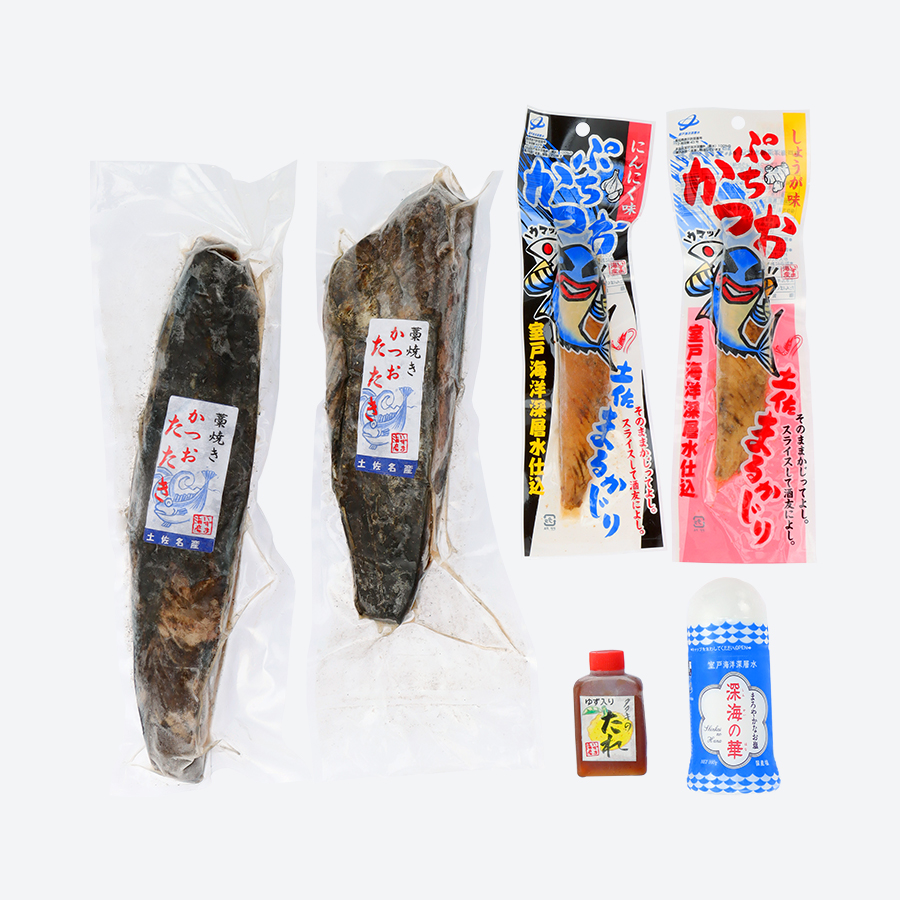 ＜いずま海産＞室戸流藁焼き鰹のタタキ