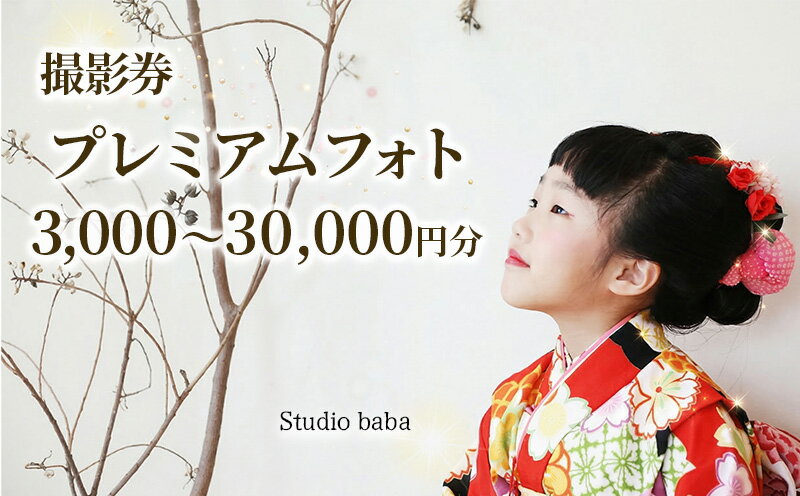 【ふるさと納税】 撮影 写真 撮影券 選べる3,000円 ～ 30,000円分 アルバム 贈り物 撮影プラン 記念写真 しゃしん チケット カメラ 家族 思い出 祖父 祖母 歴史 子ども キッズ 七五三 結婚式 成人式 記念撮影 家族写真 出張撮影 アニバーサリーフォト ギフト プレゼント 三好