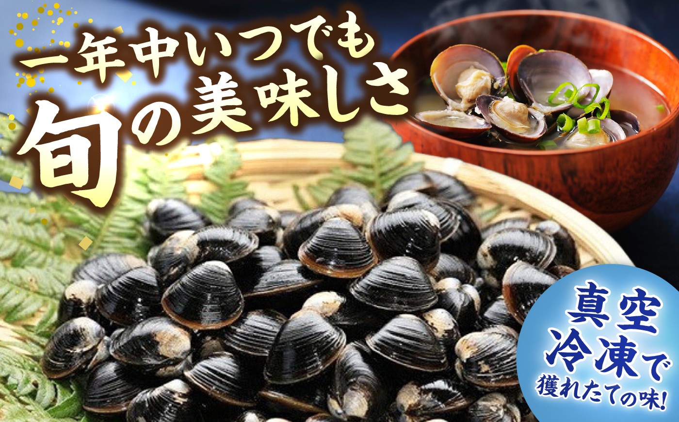 しじみ シジミ 蜆 しじみ汁 味噌汁 みそ汁 魚介類 貝 冷凍 定期便