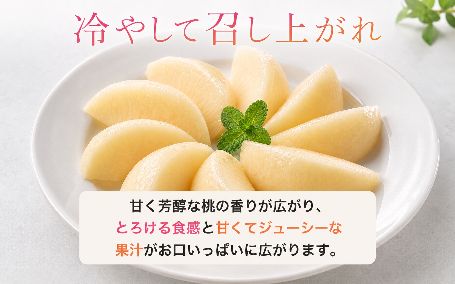 秀品　紀州和歌山産の桃　3玉　化粧箱入　※2027年6月下旬頃～8月上旬頃順次発送（お届け日指定不可）【uot750A】