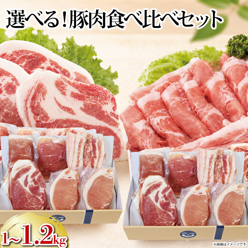 【ふるさと納税】 阿波美豚 豚肉 選べる セット 容量 1kg 1.2kg 豚スライス セット しゃぶしゃぶ セット ロース 肩ロース モモ 国産 ぶた 豚肉 とんかつ 生姜焼き 冷凍 真空パック 小分け 弁当 おかず BBQ バーベキュー ブランド 送料無料 徳島県 阿波市 リーベフラウ