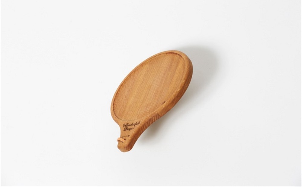 木製プレート ピザプレート バルーンカッティングボード【ブラウンオーク】