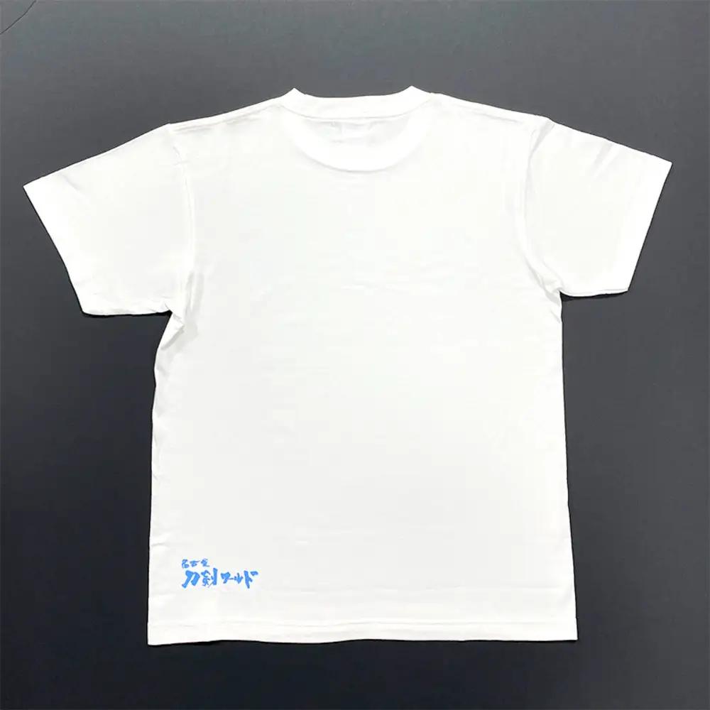 オリジナル【三英傑家紋Tシャツ】XLサイズ（ホワイト）／名古屋刀剣博物館