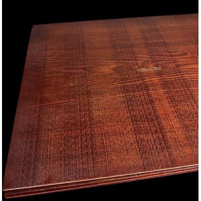 ふるさと納税 九度山町 木製 ランチョンマット 乱糸(マット仕上げ)　赤溜 |  | 02