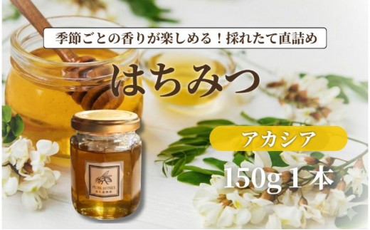 
                  アカシアはちみつ【S】1個｜はちみつ・純粋｜長野県・信州・上田産｜あっさり・上品・甘さ・透明感・さらり・なめらか・優しい口当たり｜スイーツ・料理・デザート [№5312-1538]
                