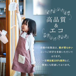 【3ヶ月ごとに3回お届け 定期便】 ルミネトイレットペーパー 8ロールダブル 12パック入り