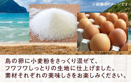 【全3回定期便】ロールケーキ2種セット（島の卵・島のお茶） 五島市/uncalin[PGK030]