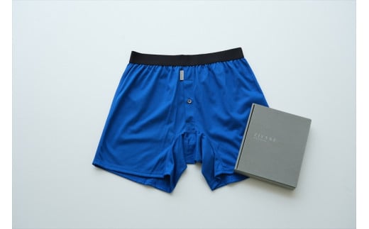 
メンズ下着 ニットトランクス (Lブルー2枚) ZIVANE
