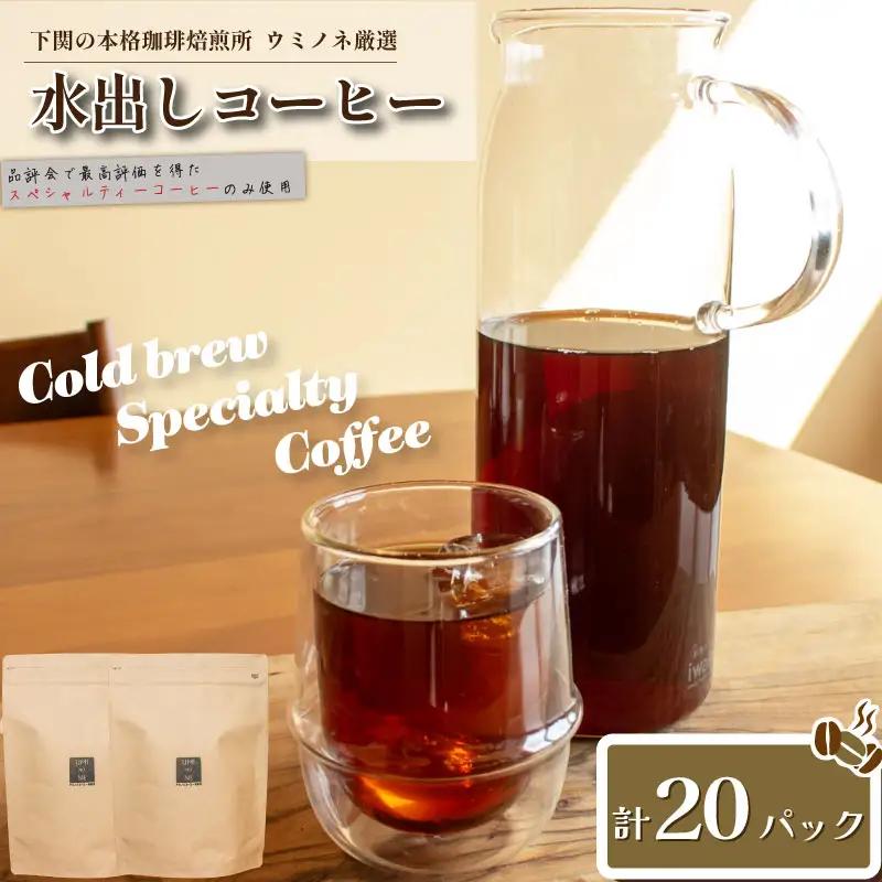 【水出しコーヒー】 20パック ブラジル深煎り コーヒー EW