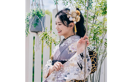 Arenca 百花八重菊 No.8356 髪飾り かんざし 花 和装 着物 ドレス 造花飾り ヘアアクセサリー フラワー 卒業式 卒園式 入園式 入学式 成人式 結婚式 東京 墨田区 オレンジ