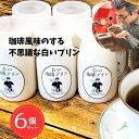 【ふるさと納税】023-20　コーヒーマイスターの白いけどコーヒー風味の不思議なプリン6個入り