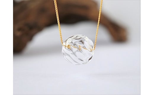 iriser（イリゼ）オフショア ネックレス | ガラス アクセサリー 手作り レディース シンプル かわいい オシャレ プレゼント ギフト 贈り物 母の日