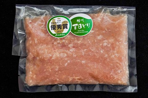 播州百日どり　冷凍小分けミンチ1.6kg[667]