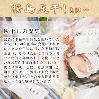 y266 無添加＜高級手作り干物＞桜島灰干し詰め合わせ(計8袋)【福永商店】