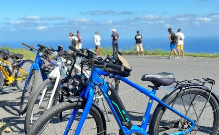 【隠岐世界ユネスコジオパーク】ガイド付き知夫里島ジオツアー（E-bike） ｜体験1回｜2名様分