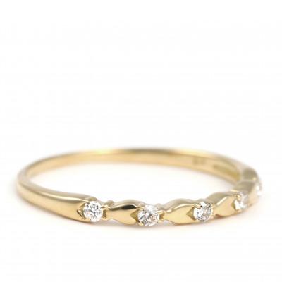 ふるさと納税 大月市 矢絣(やがすり)文様ダイヤリングピンキー　R3997DI-Y#4 |  | 02