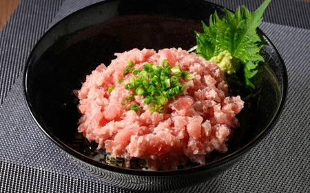 【県水の熟成まぐろ】熟成本鮪入りねぎとろ、熟成サーモンたたき、バババババター、まぐろカマ煮詰め合わせセット（本鮪入りたたき、サーモンたたき各500g×1、バババババター500g×1、まぐろカマ煮2個入