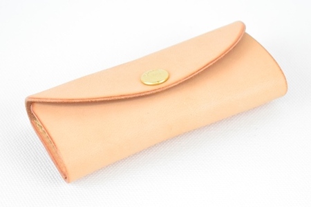 【全7色】栃木レザーキーケース 上質な手触り 本革 牛革/Key　case　02/タン/minca　448