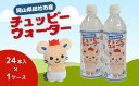 【ふるさと納税】チュッピーウォーター24本入×1ケース 水 ミネラルウォーター 500ml 24本 1ケース