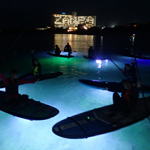 【ふるさと納税】【ハレタオーシャンサポート】イチ押し！【ナイトSUPコース】2名様