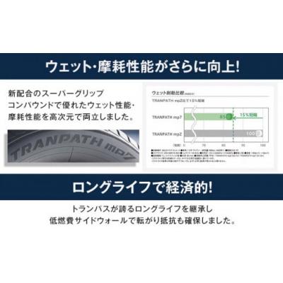 ふるさと納税 東員町 トランパスmp7 サイズ 195/65R15 91H 2本 タイヤ交換チケット付き |  | 03